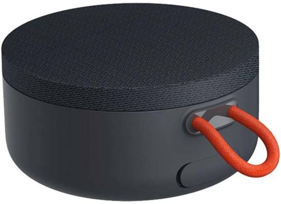 Xiaomi Mi Portable Bluetooth Speaker, Dual Audio Stereo Sound, IP68 Water Resistant, Bluetooth 5.0, 10 Hours Battery Life, One Button To Call, Type C Charging Port - Gray